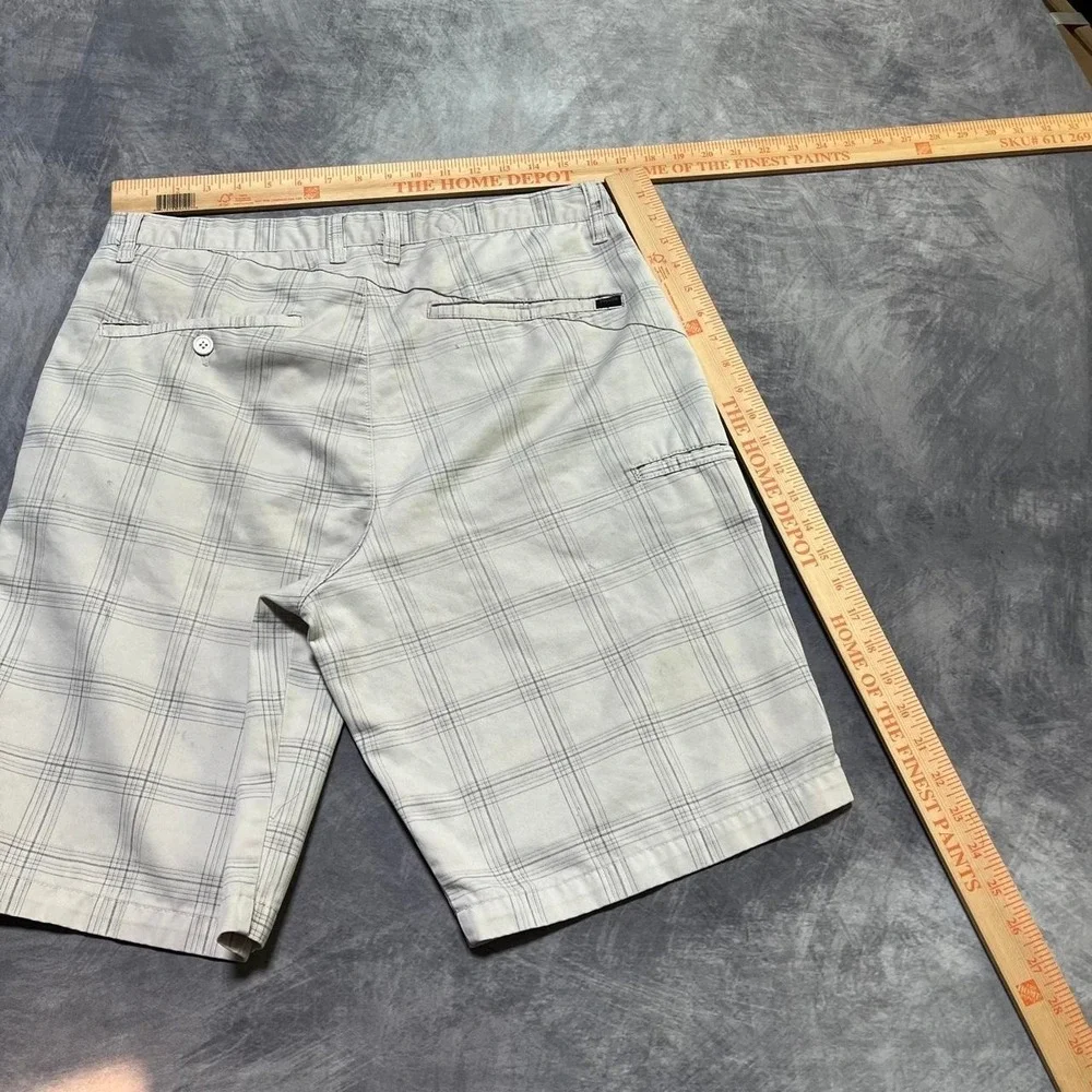 Y2K 2000s Baggy Grunge Surf Indie Skater Hip Hop Volcom Plaid Shorts